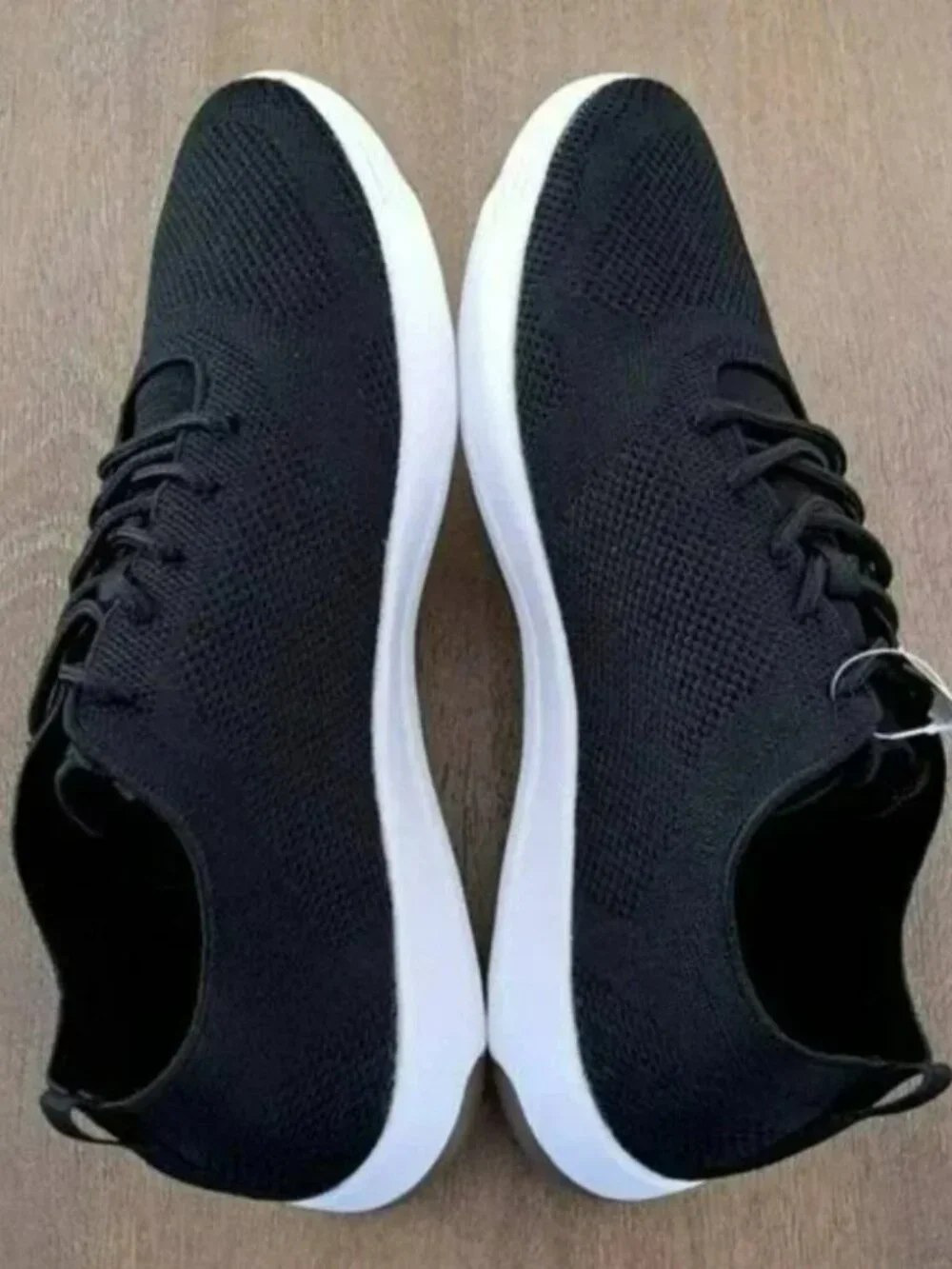 Perry Ellis Tread Sneaker - Color: Black - Size: 8.5